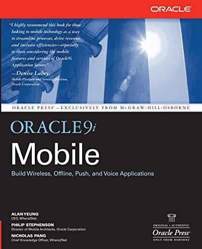 oracle9i mobile 1st edition alan yeung ? 007222455x, 978-0072224559