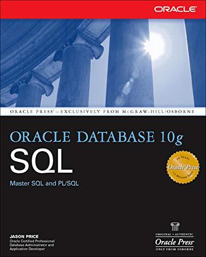 oracle database 10g sql 1st edition jason price, mcgraw-hill 0072229810, 978-0072229813