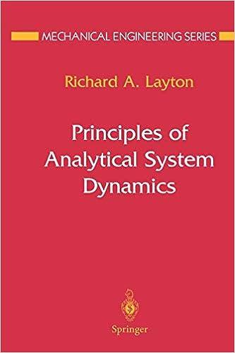 Principles Of Analytical System Dynamics Mechanical Engineering Series