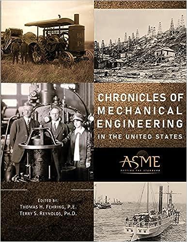 chronicles of mechanical engineering in the united states 1st edition thomas h fehring, terry s reynolds