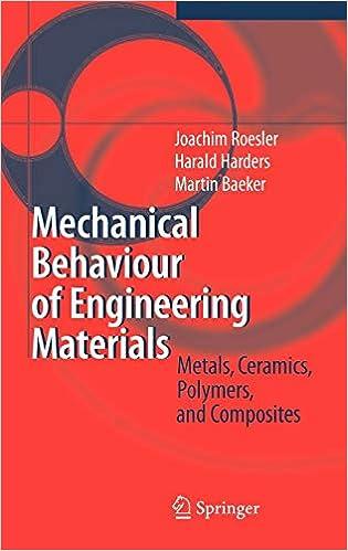 mechanical behaviour of engineering materials metals ceramics polymers and composites 1st edition joachim