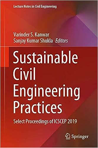 sustainable civil engineering practices select proceedings of icscep 1st edition varinder s. kanwar, sanjay