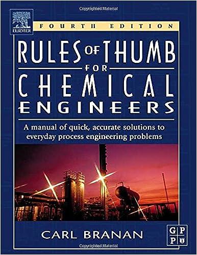 rules of thumb for chemical engineers 4th edition stephen m hall 0750678569, 978-0750678568