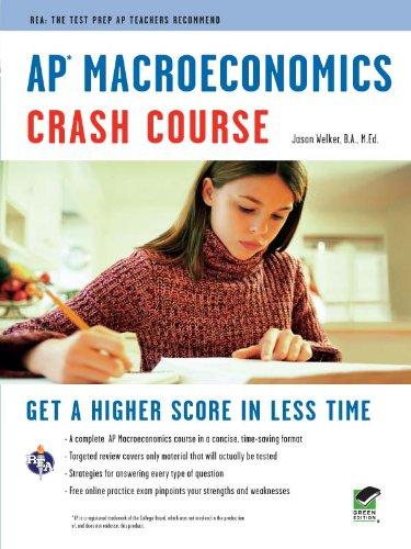 ap macroeconomics crash course 1st edition jason welker 0738609714, 978-0738609713