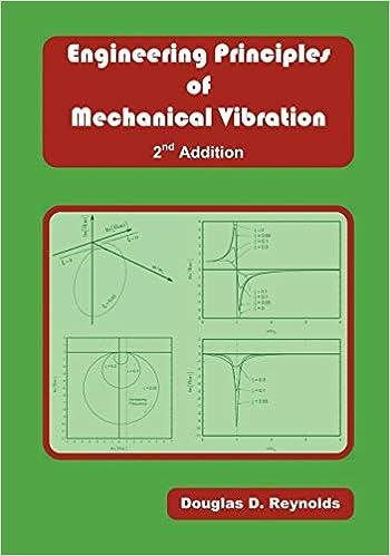 engineering principles of mechanical vibration 2nd edition douglas d. reynolds 1426907966, 978-1426907968