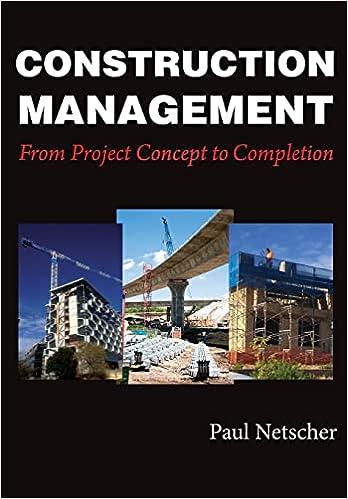 construction management from project concept to completion 1st edition paul netscher 1975934342,