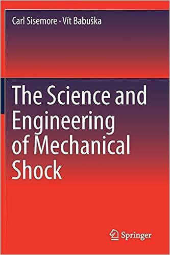the science and engineering of mechanical shock 1st edition carl sisemore, vít babuška 3030121054,