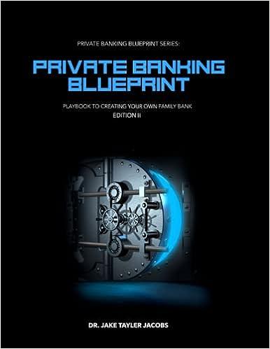 private banking blueprint playbook to creating your own family bank 2nd edition dr. jake tayler jacobs