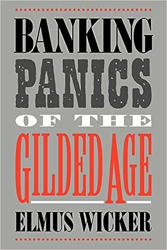 banking panics of the gilded age 1st edition elmus wicker 0521025478, 978-0521025478