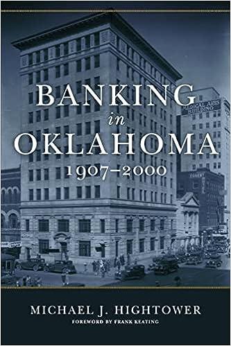 banking in oklahoma 1907–2000 1st edition michael j. hightower, frank keating 0806163232, 978-0806163239