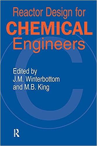reactor design for chemical engineers 1st edition j. m. winterbottom, michael king 0367399954, 978-0367399955