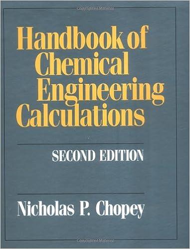 handbook of chemical engineering calculations 2nd edition nicholas p. chopey 0070110212, 978-0070110212
