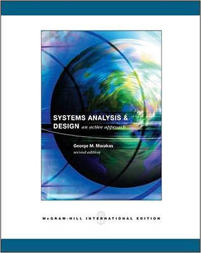 systems analysis and design an active approach 2nd edition george m. marakas 0071116192, 978-0071116190