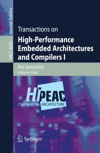transactions on high performance embedded architectures and compilers i 1st edition per stenström , mike