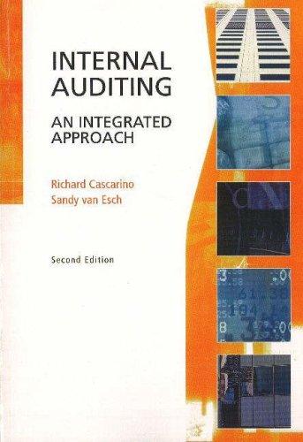 internal auditing an integrated approach 2nd edition richard e. cascarino 0702172693, 978-0702172694