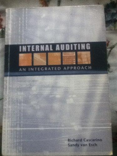 internal auditing an integrated approach 1st edition richard cascarino 0702166693, 978-0702166693