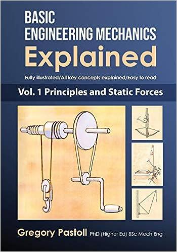 basic engineering mechanics explained volume 1 principles and static forces 1st edition gregory pastoll