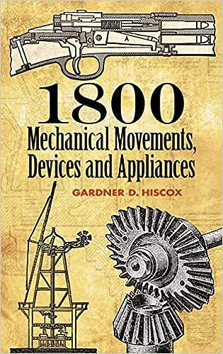 1800 mechanical movements devices and appliances 1st edition gardner d. hiscox 0486457435, 978-0486457437