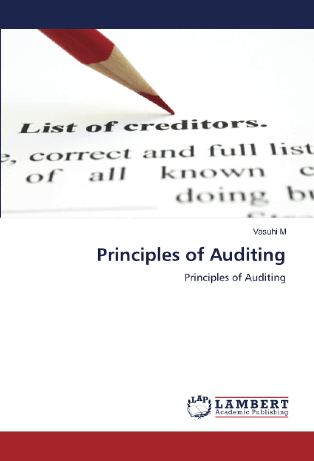 principles of auditing 1st edition vasuhi m 6206150747, 978-6206150749