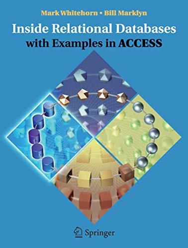 inside relational databases with examples in access 1st edition mark whitehorn, bill marklyn 1846283949,