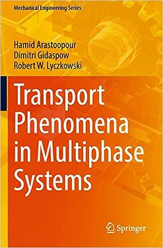 transport phenomena in multiphase systems mechanical engineering series 1st edition hamid arastoopour,