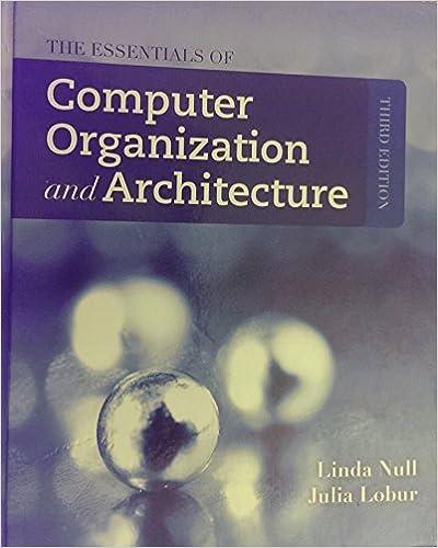 the essentials of computer organization and architecture 3rd edition linda null 9380853238, 978-9380853239