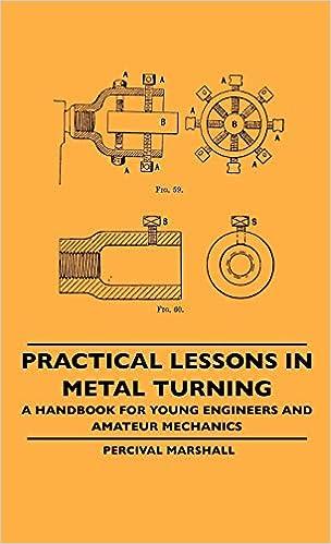 practical lessons in metal turning a handbook for young engineers and amateur mechanics 1st edition percival