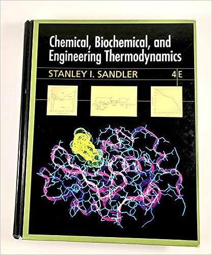 chemical biochemical and engineering thermodynamics 4th edition stanley i. sandler 0471661740, 978-0471661740