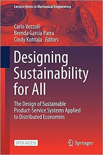 designing sustainability for all the design of sustainable product service systems applied to distributed