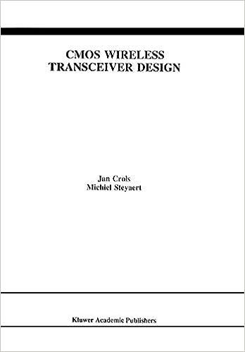 cmos wireless transceiver design 1st edition jan crols, michiel steyaert 978-1441951830
