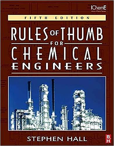 rules of thumb for chemical engineers 5th edition stephen hall 0123877857, 978-0123877857