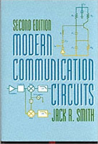 modern communication circuits 2nd edition jack r smith 0070592837, 978-0070592834
