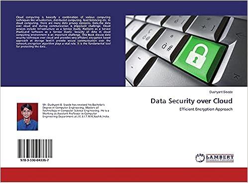 data security over cloud efficient encryption approach 1st edition dushyant sisode 3330043369, 978-3330043367