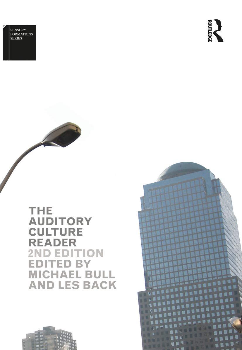 the auditory culture reader 2nd edition michael bull, les back 1472569024, 978-1472569028