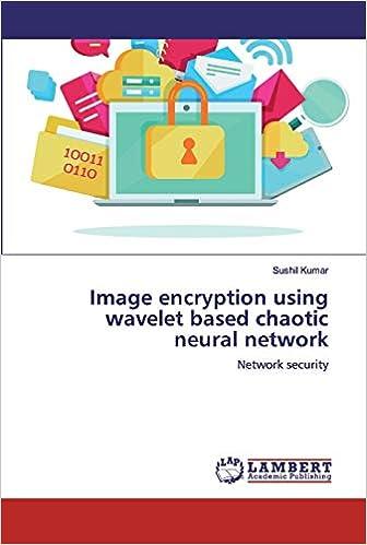 image encryption using wavelet based chaotic neural network 1st edition sushil kumar 6200503230,