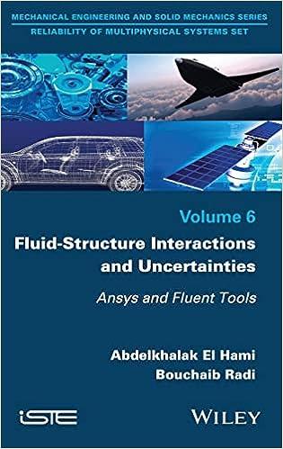 fluid structure interactions and uncertainties ansys and fluent tools volume 6 1st edition abdelkhalak el