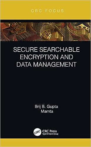 secure searchable encryption and data management 1st edition brij b. gupta, mamta 0367706733, 978-0367706739
