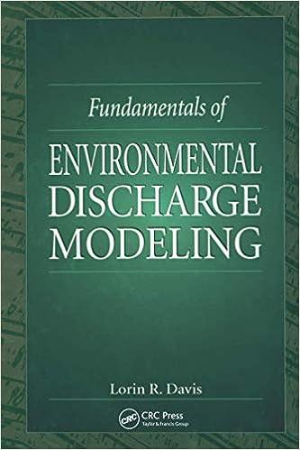 fundamentals of environmental discharge modeling 1st edition lorin r. davis, frank a. kulacki 0367579243,