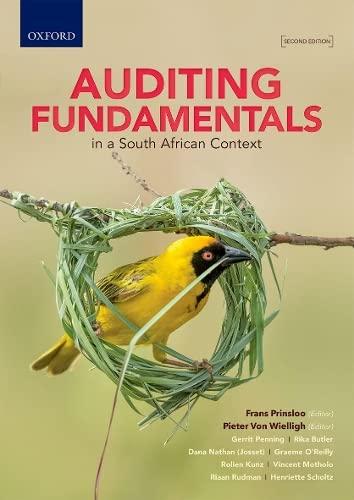 auditing fundamentals in a south african context 2nd edition gerrit penning, rika butler, pieter von