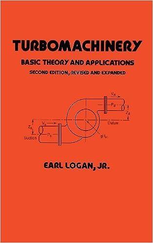 turbomachinery basic theory and applications 2nd edition earl logan jr. 082479138x, 978-0824791384