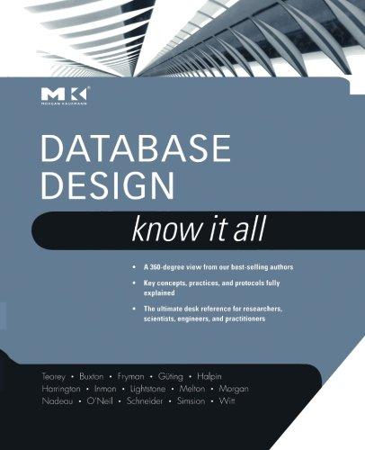 database design know it all 1st edition toby j. teorey 032328129x, 978-0323281294