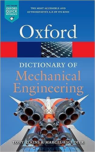 Oxford Dictionary Of Mechanical Engineering