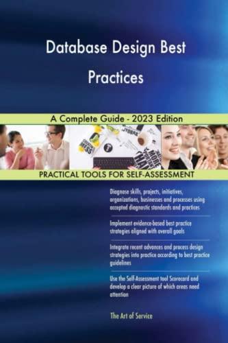 database design best practices a complete guide 1st edition gerardus blokdyk 1038802814, 978-1038802811