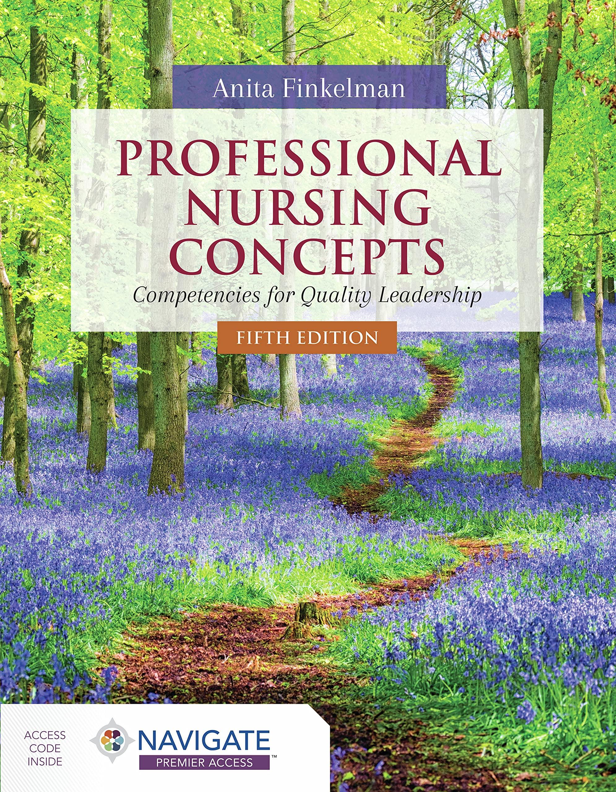 professional nursing concepts competencies for quality leadership 5th edition anita finkelman 1284230880,