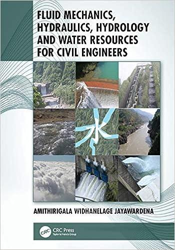 fluid mechanics hydraulics hydrology and water resources for civil engineers 1st edition amithirigala,