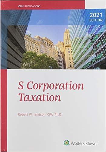s corporation taxation 2021 edition robert w. jamison 0808055267, 978-0808055266