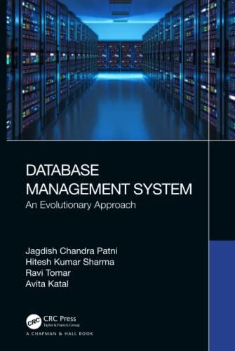 database management system 1st edition jagdish chandra patni, hitesh kumar sharma, ravi tomar, avita katal