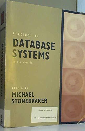 readings in database systems 2nd edition michael sonebraker 1558602526, 978-1558602526