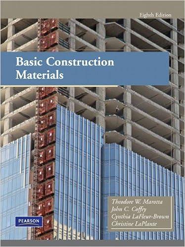 basic construction materials 8th edition theodore marotta, john coffey, cynthia lafleur-brown, christine