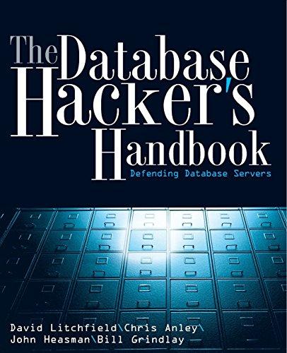 the database hackers handbook defending database servers 1st edition david litchfield, chris anley, john